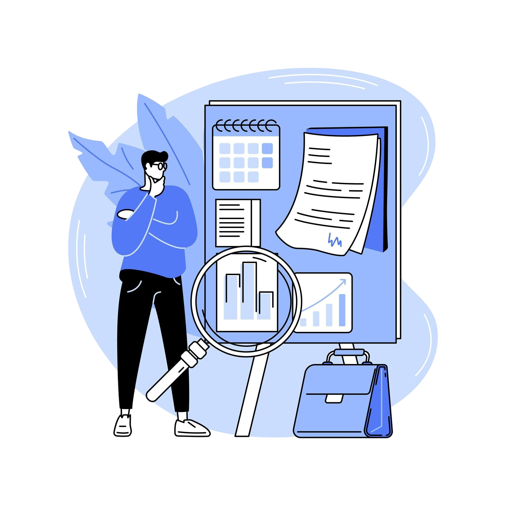 finding-business-model-isolated-cartoon-vector-illustrations